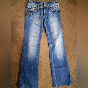 Miss Me Patchwork Y2k Jeans Size 27
